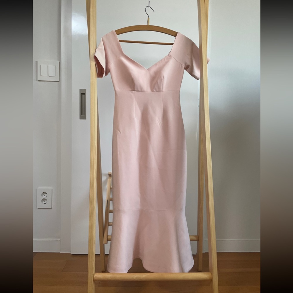 Cinq a sept peach/ light pink dress 00 NWOT